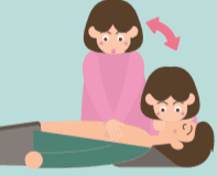 119 도착 전까지 가슴압박과 인공호흡 반복